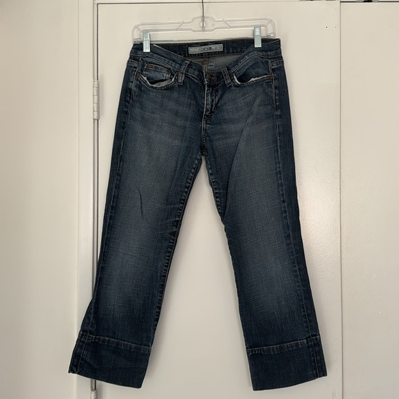Joes cropped straight leg medium wash denim jeans size 29 - Picture 1 of 10